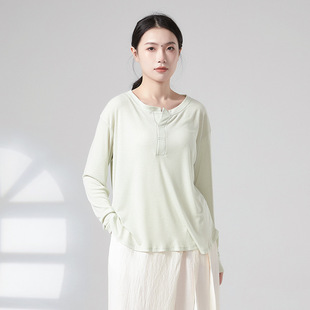 清仓共妍宽松成人古典现代舞蹈生专业形体练功服装大码艺考上衣女