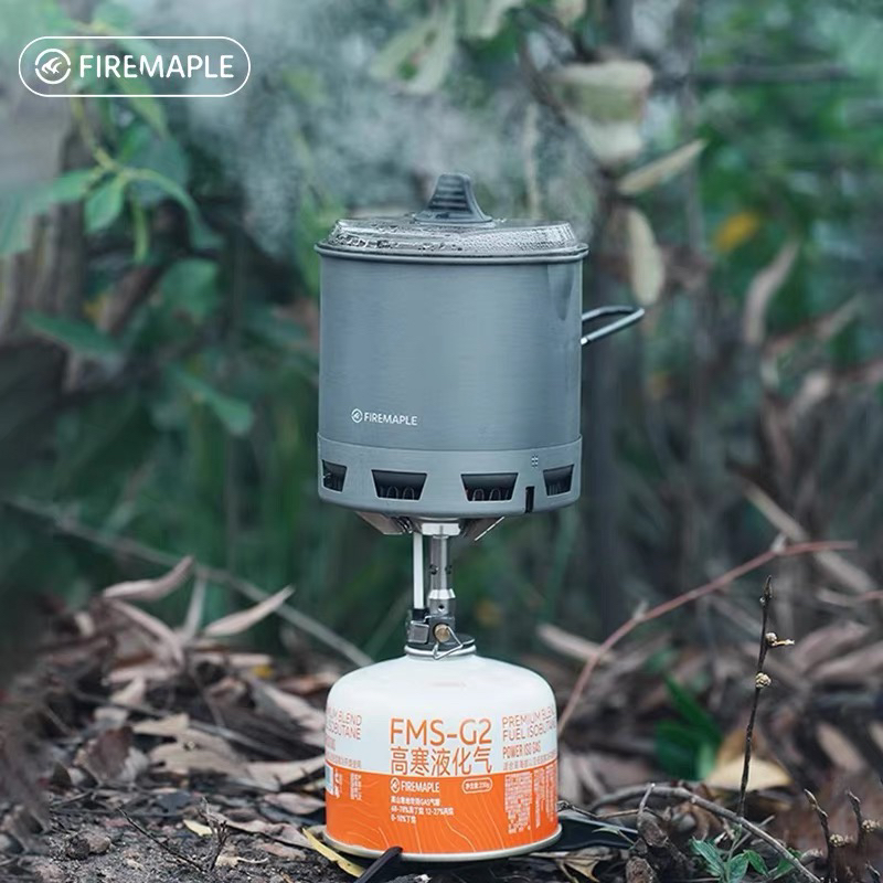 火枫轻山系列徒步套装户外炉具锅具野营炊具自驾煮饭G2集热单锅