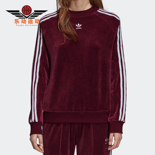 女装 Adidas 套头圆领卫衣DH3112 CREW TRF 阿迪达斯正品 三叶草
