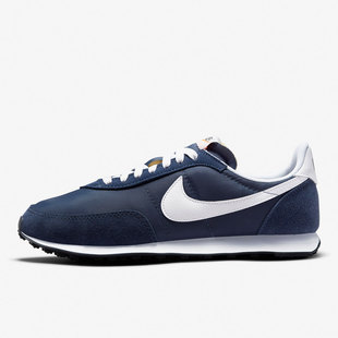 2男子低帮复古运动休闲鞋 Nike耐克正品 Waffle Trainer 401 DH1349