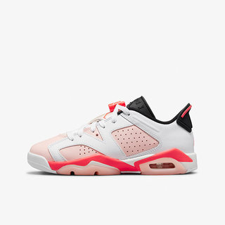 Nike/耐克正品JORDAN 6 LOW AJ6女子GS大童透气篮球鞋768878-102