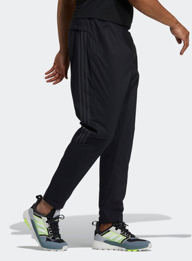 Adidas阿迪达斯正品时尚新款户外针织男子休闲透气运动长裤H52733