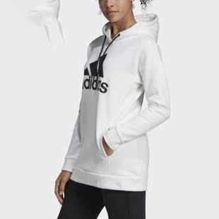 加绒运动服连帽套头衫 Adidas 新款 女子秋冬季 EB3802 阿迪达斯正品