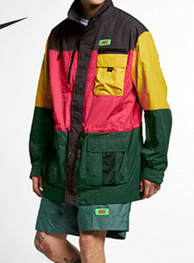 Nike/耐克正品 SPORTSWEAR 男子运动休闲拼接夹克外套 CJ1459