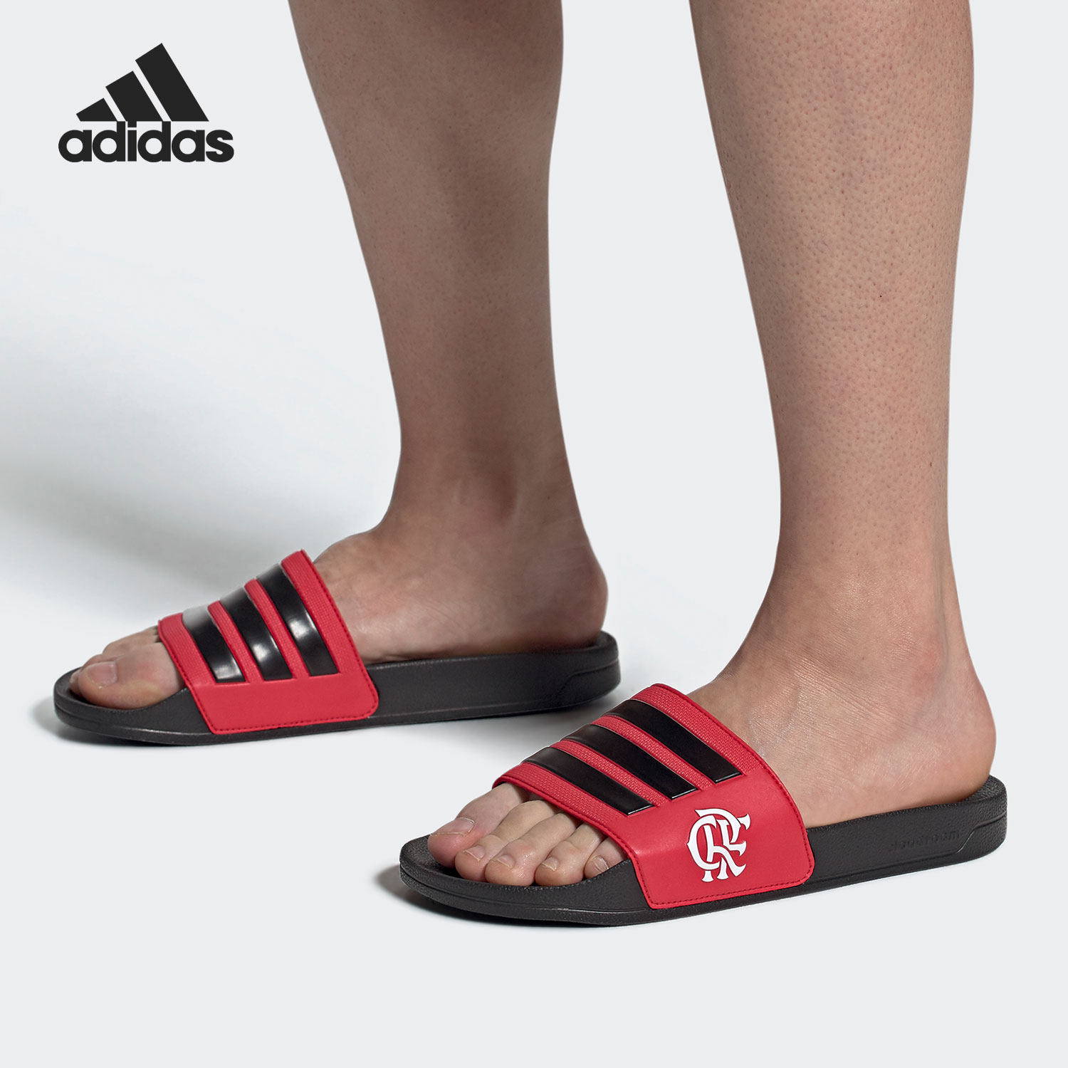 Adidas/阿迪达斯正品年新款夏季男子凉鞋游泳运动拖鞋FW7074,运动鞋new,运动拖鞋,淘宝优惠券,粉丝福利购,淘宝优惠卷