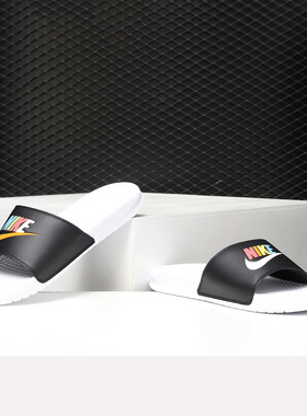 Nike/耐克正品新款BENASSI JDI MISMATCH 男子休闲拖鞋CJ4608