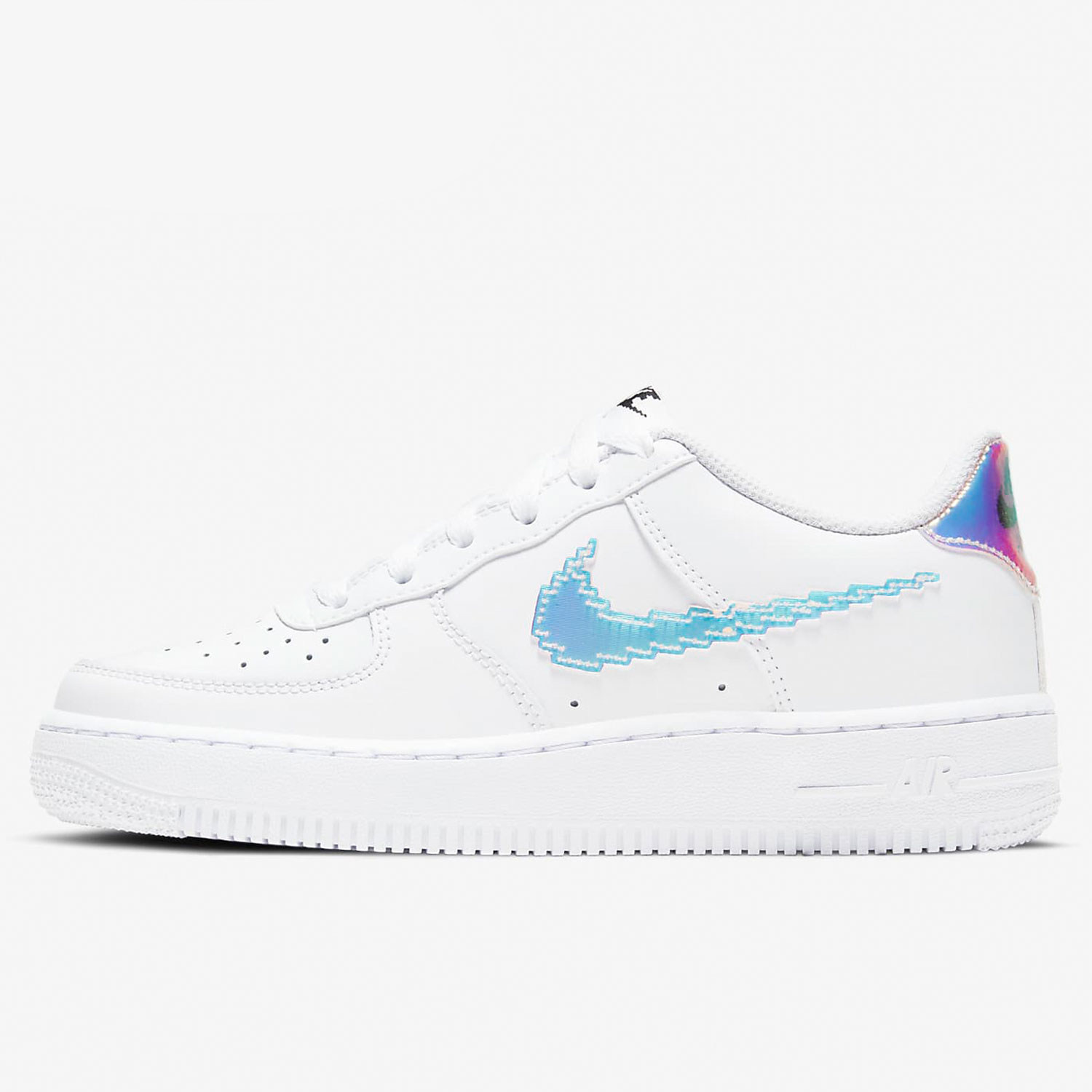 nike/耐克正品air force 1 af1 low镭射果冻大童休闲板鞋cw1577