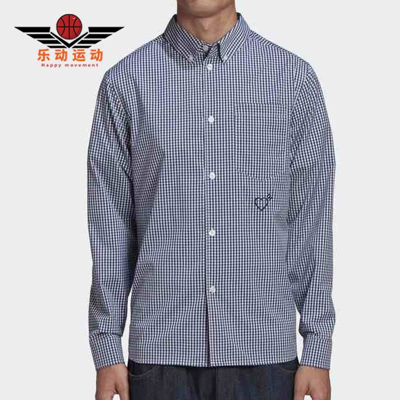 Adidas/阿迪达斯正品三叶草休闲男子时尚潮流运动夹克 GM4633