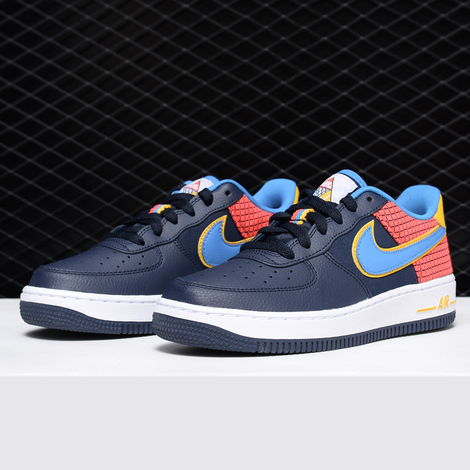 Nike/耐克正品AIR FORCE 1 NOW (GS) 男童休闲运动板鞋AV0748-400