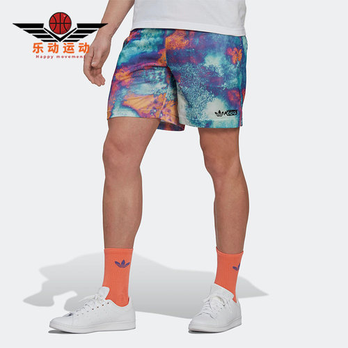 阿迪达斯正品三叶草男子运动短裤
