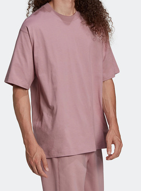 Adidas/阿迪达斯正品三叶草夏季新款男子宽松运动短袖T恤 HC4515