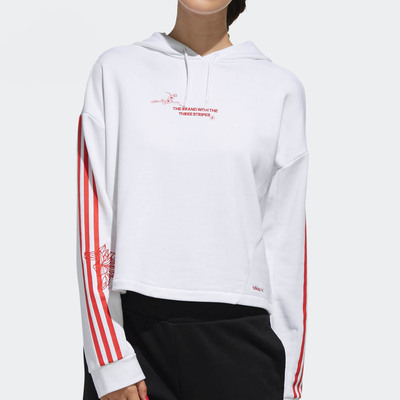 adidas正品夏季女子长袖套头衫