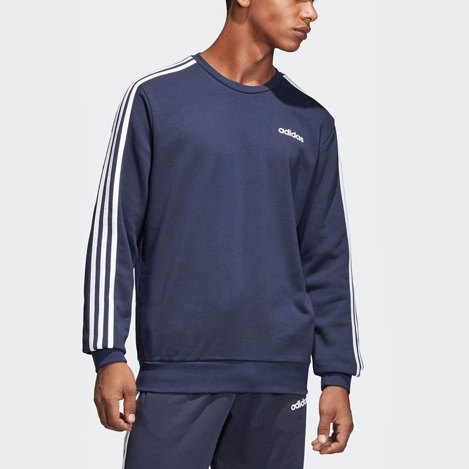 Adidas/阿迪达斯正品新款男子套头卫衣运动休闲运动服 DU0484