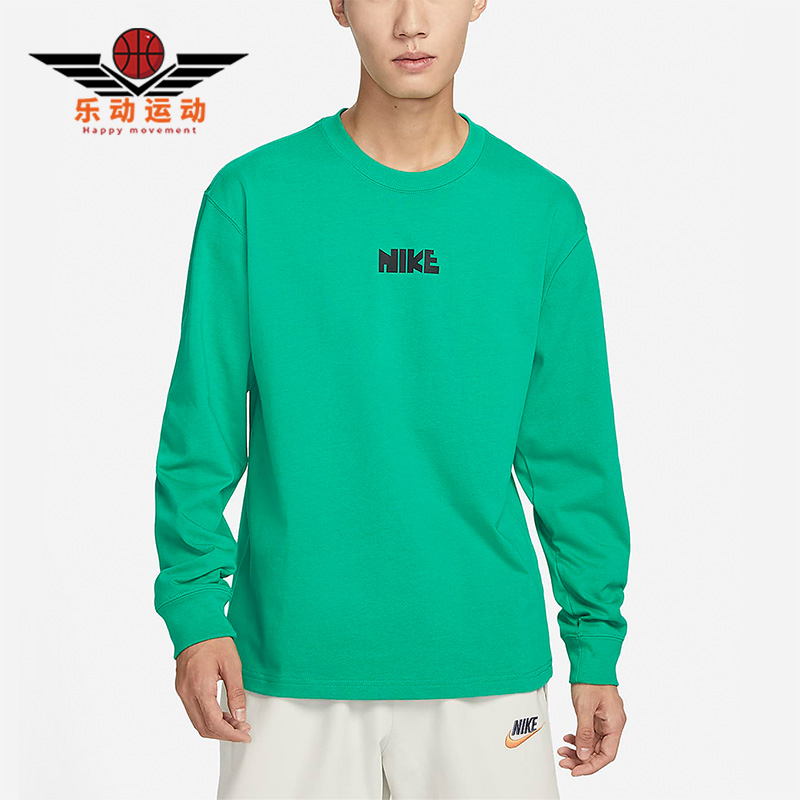 Nike/耐克正品冬季新款男子运动休闲印花长袖T恤FN0253-324