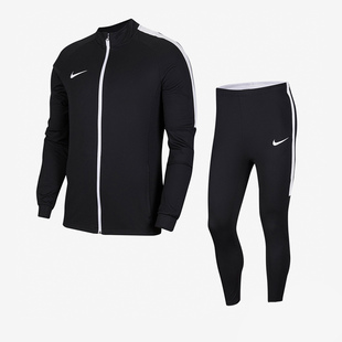 Nike/耐克正品男子春秋季超薄跑步足球训练服运动休闲套装 AT3037