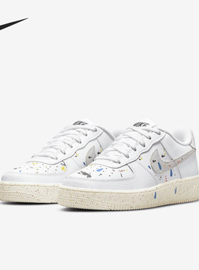 Nike/耐克正品Air Force 1 LV8 3 (GS) 大童运动休闲鞋DJ2598-100