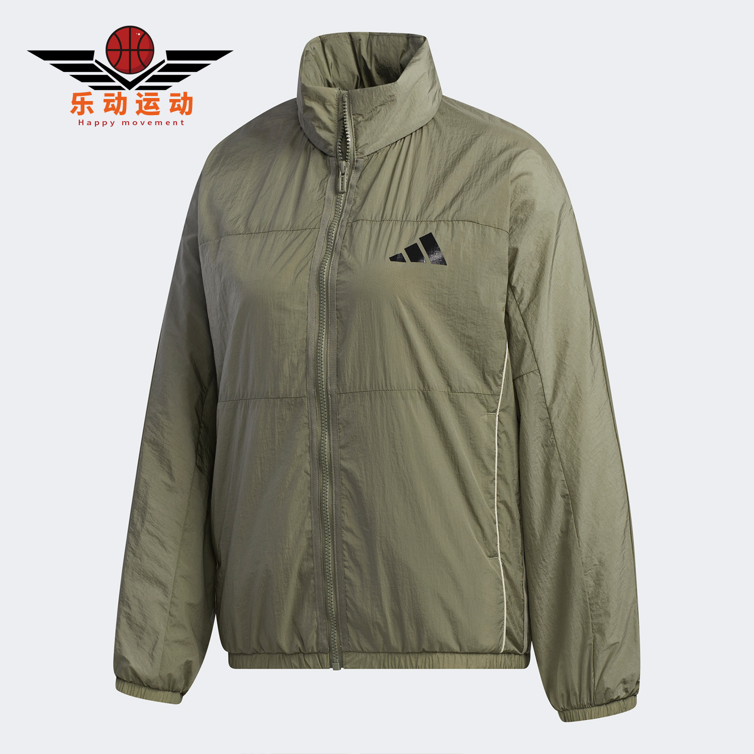 Adidas/阿迪达斯正品秋季女子运动休闲夹克防风外套GF0139