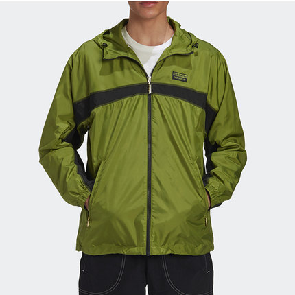 Adidas/阿迪达斯正品新款三叶草男子夹克运动宽松外套 GJ6741