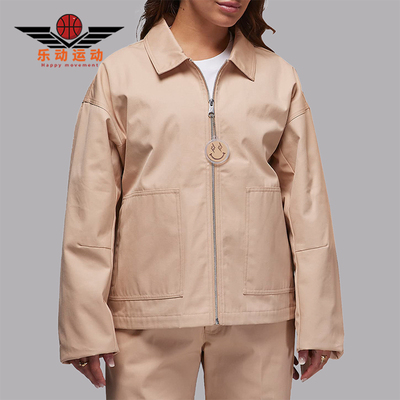 Nike/耐克正品Air Jordan男女翻领休闲运动外套FJ6136-296