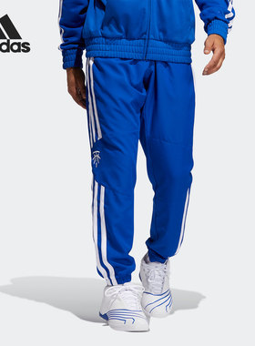 Adidas/阿迪达斯正品春季新款男子休闲运动跑步长裤 GH6687