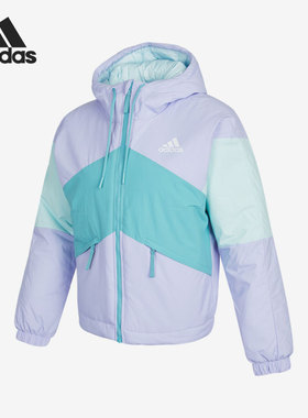 Adidas/阿迪达斯正品秋季女子W BTS HD JKT棉服GQ2512
