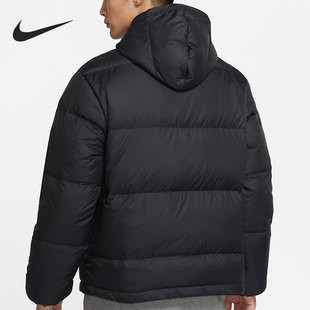 Nike耐克正品休闲男时尚潮流运动休闲中长款连帽羽绒服CK6774-010
