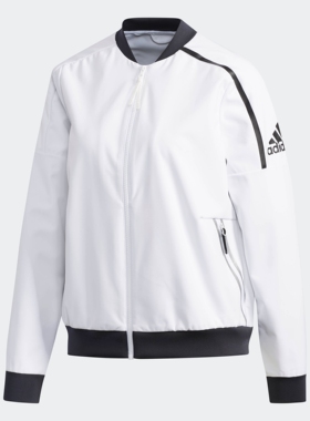 Adidas/阿迪达斯正品外套女19秋新款运动训练立领休闲夹克DW5726