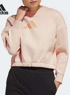 Adidas/阿迪达斯正品春季新款女子休闲运动套头卫衣 H55251