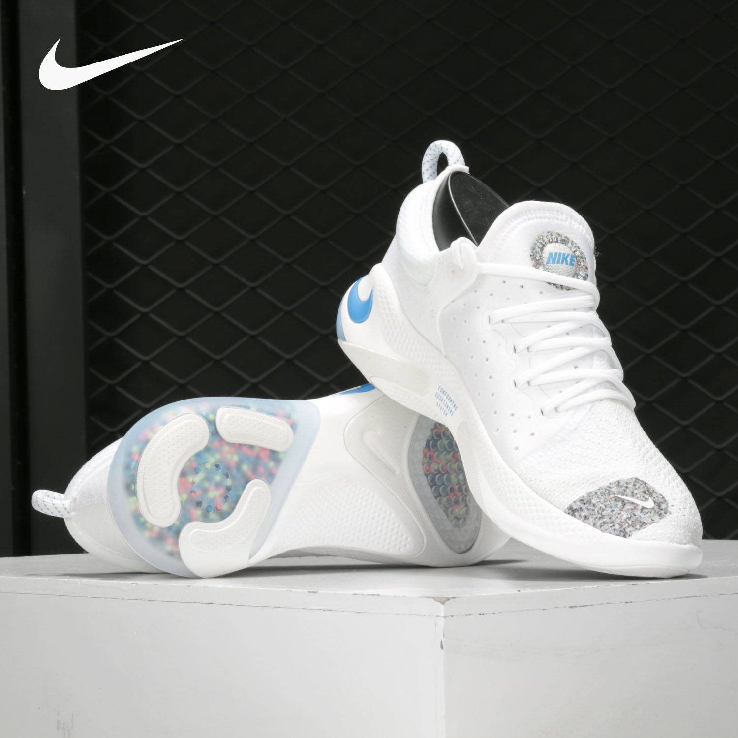 Nike/耐克正品JOYRIDE RUN FK男女飞线颗粒缓震健步跑步鞋 CI3706