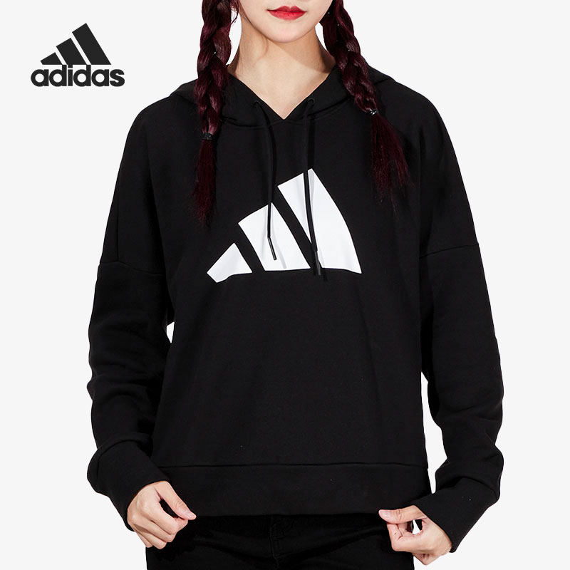 阿迪达斯正品女子运动休闲卫衣