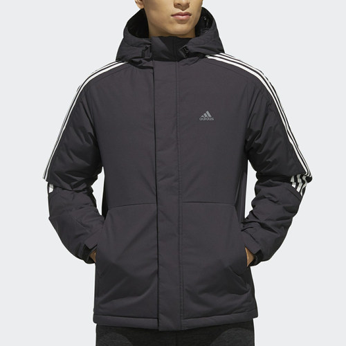 阿迪达斯男子运动休闲保暖羽绒服