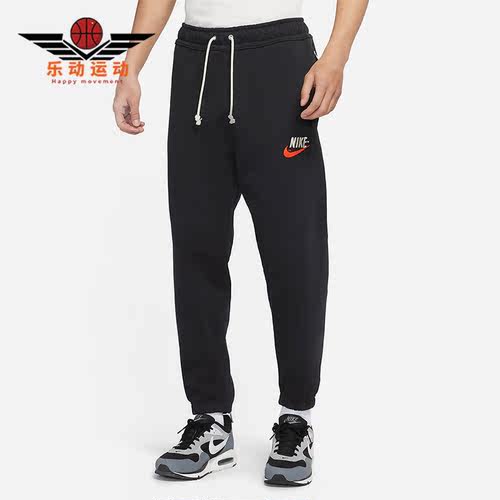 耐克休闲男子运动束脚针织长裤