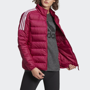 新款 秋季 女子休闲舒适运动羽绒服GH4597 阿迪达斯正品 Adidas