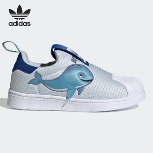 夏季 Adidas 阿迪达斯正品 三叶草新款 FX4928 儿童软底运动鞋