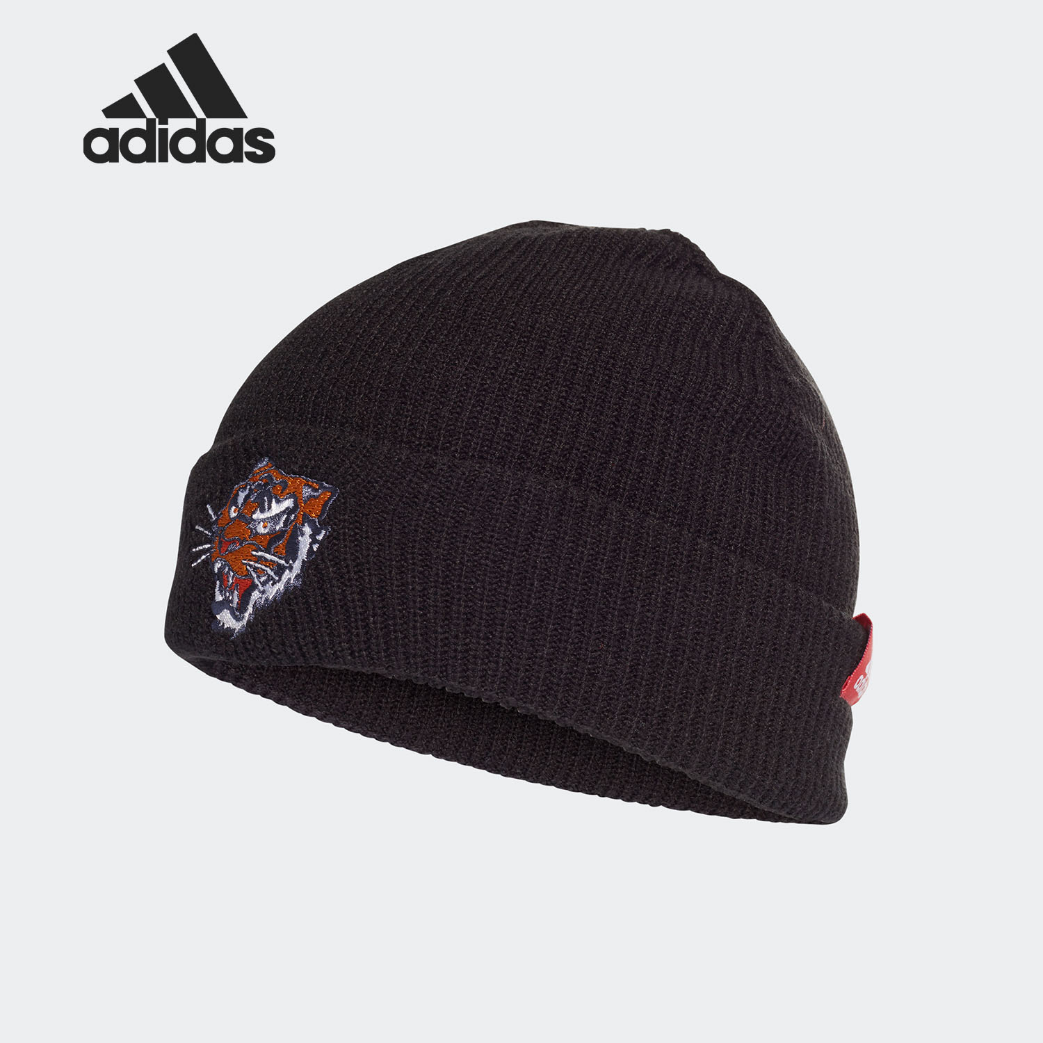 Adidas休闲老虎围巾ge5194帽子
