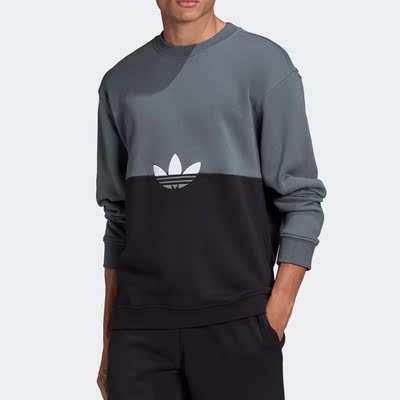 阿迪达斯男子运动休闲套衫卫衣