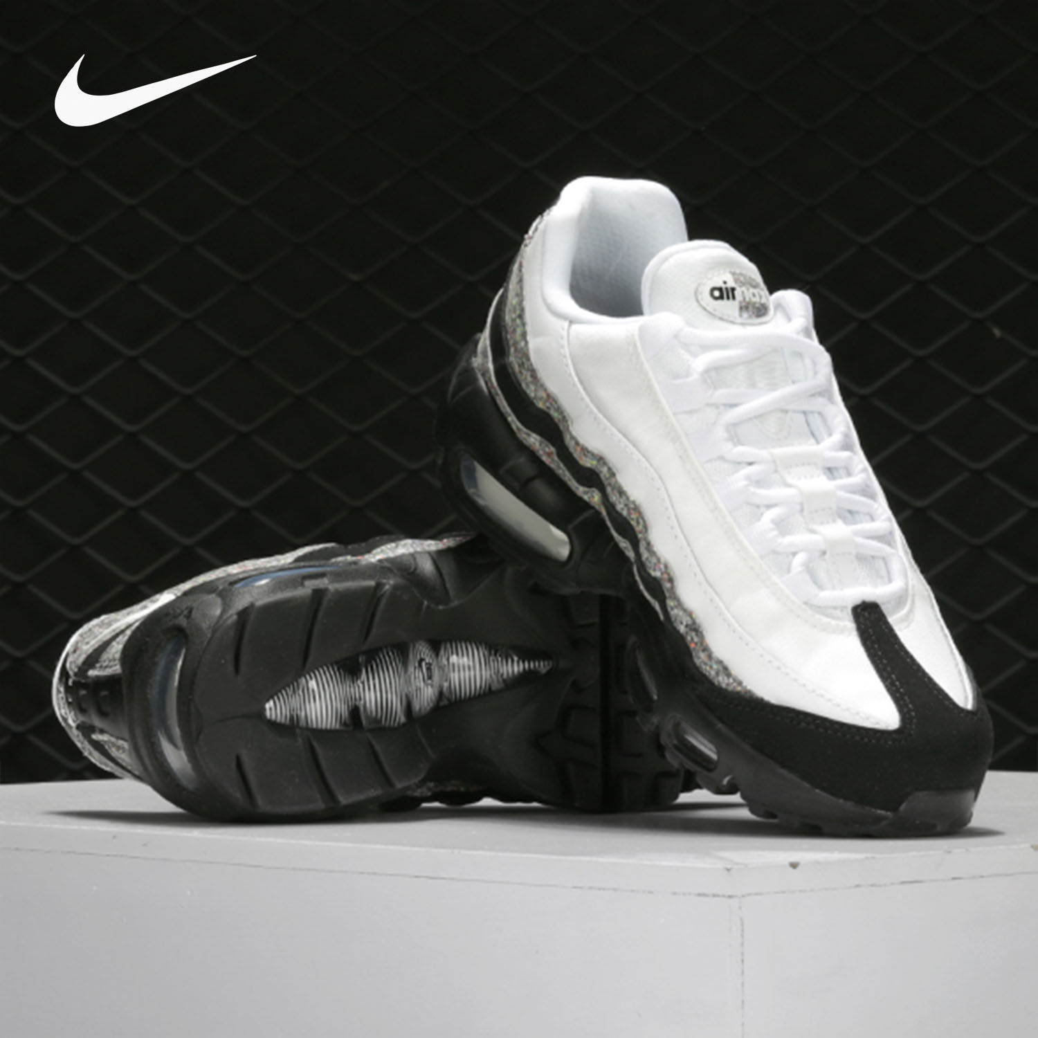 nike/耐克正品 air max 95 男女气垫减震休闲运动鞋cd7495-101