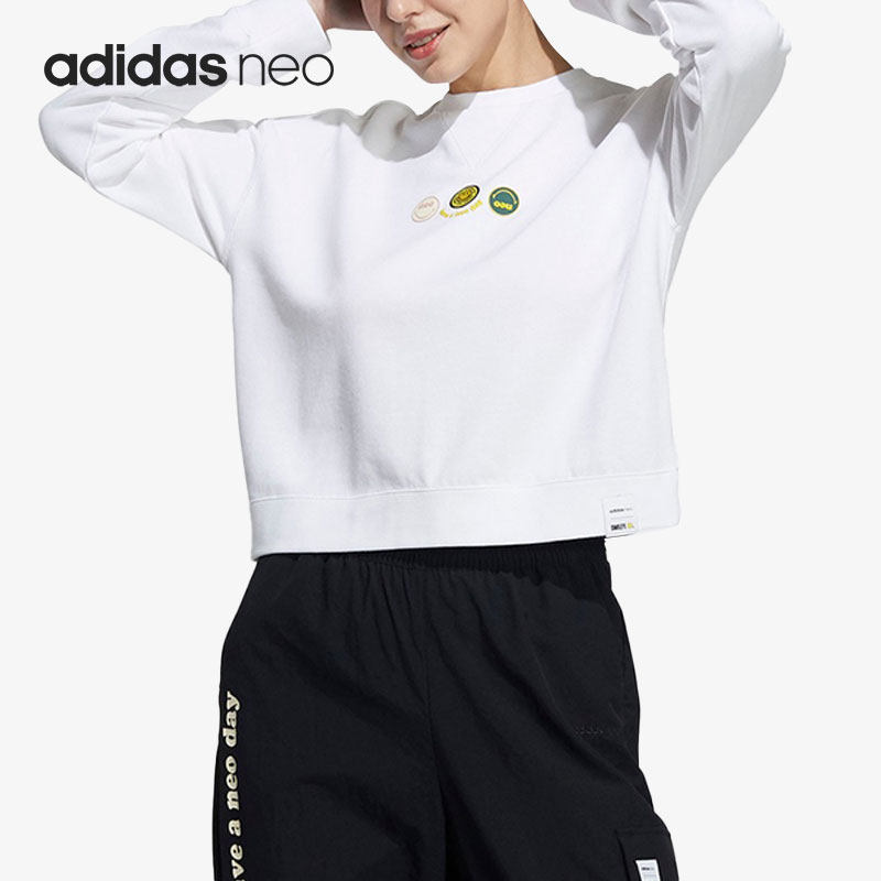 Adidas/阿迪达斯女子圆领卫衣