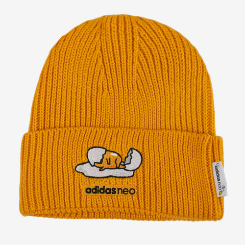 运动保暖毛线帽子阿迪达斯