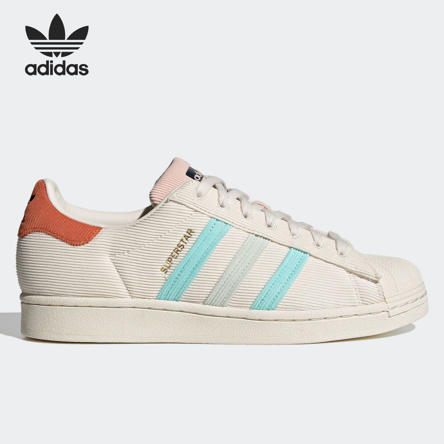 adidas阿迪达斯三叶草superstar贝壳头低帮休闲板鞋s42849 fw3694