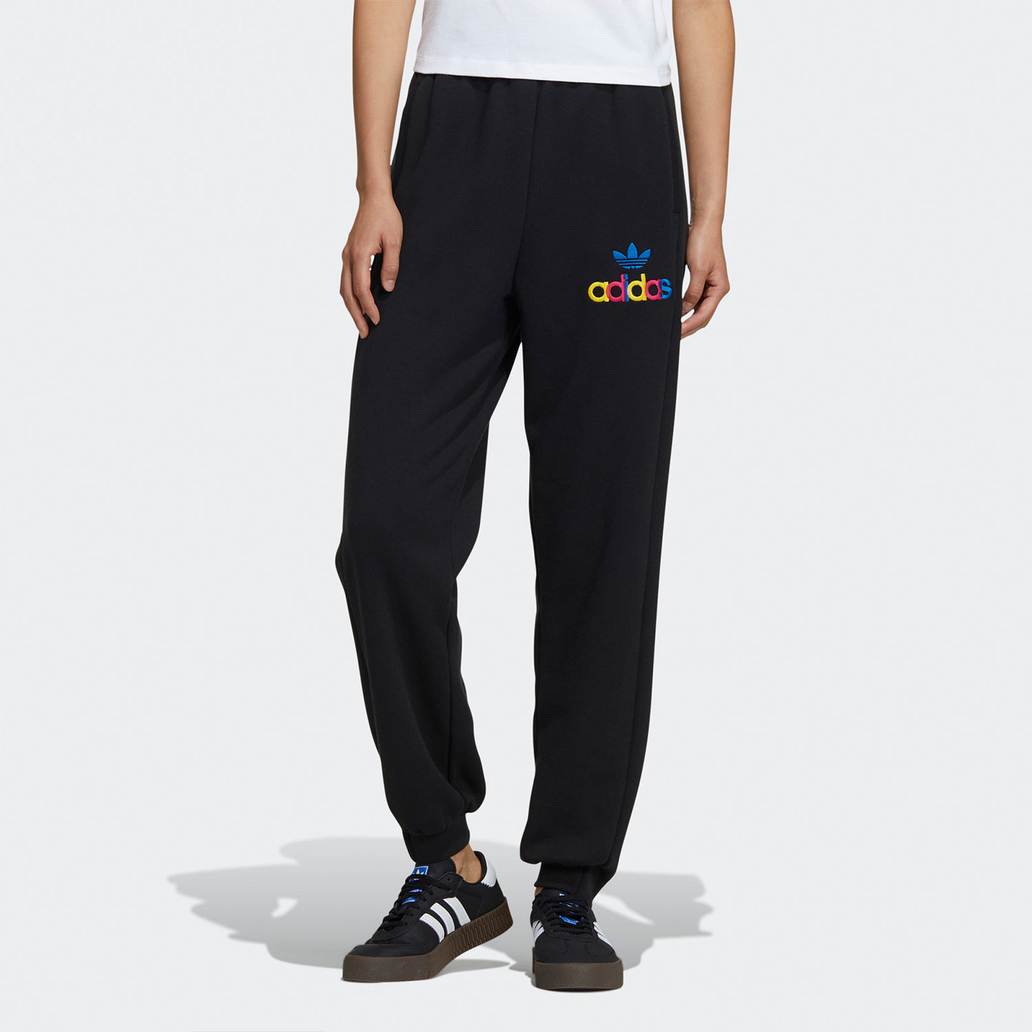 Adidas/阿迪达斯正品三叶草 Track pants女子休闲运动裤 GV2920