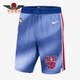 耐克正品 sw球迷版 布鲁克林篮网队男篮球短裤 Nike CQ4252 402