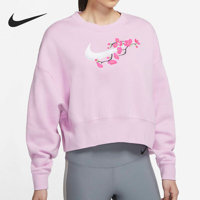 耐克女子加绒宽松套头卫衣
