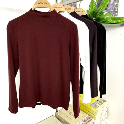 庄泰7311女士半高领打底衫