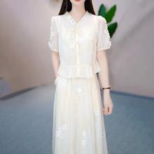 雪纺连衣裙2025新款女夏季今年流行十三行爆款气质减龄高级感裙子
