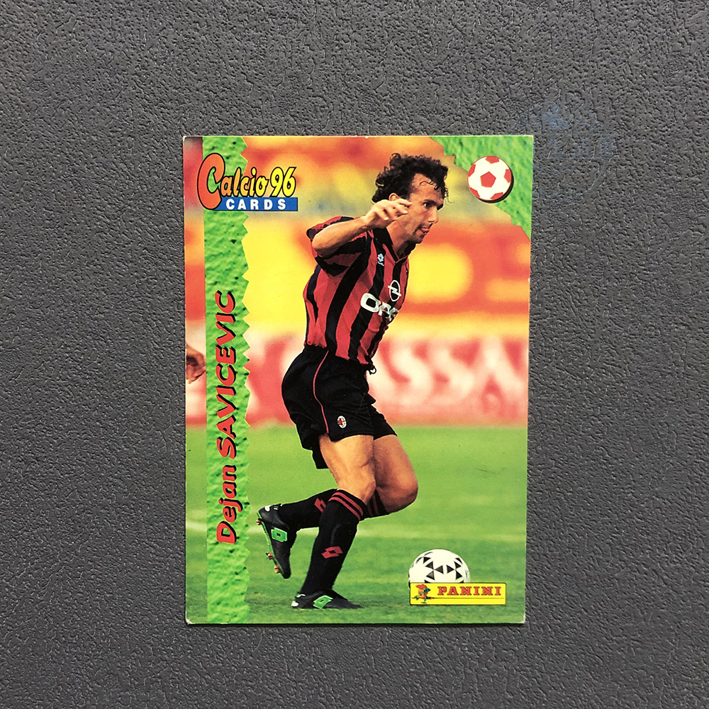 萨维切维奇官方球星卡ac米兰欧版1995意甲96足球1996帕尼尼panini
