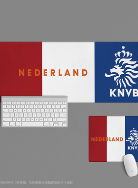 04鼠标垫超大办公键盘足球迷用品礼物荷兰国家队世界杯NEDERLAND