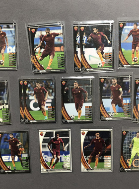 德罗西罗马panini帕尼尼2016球星卡2017意甲WCCF官方萨拉赫吕迪格