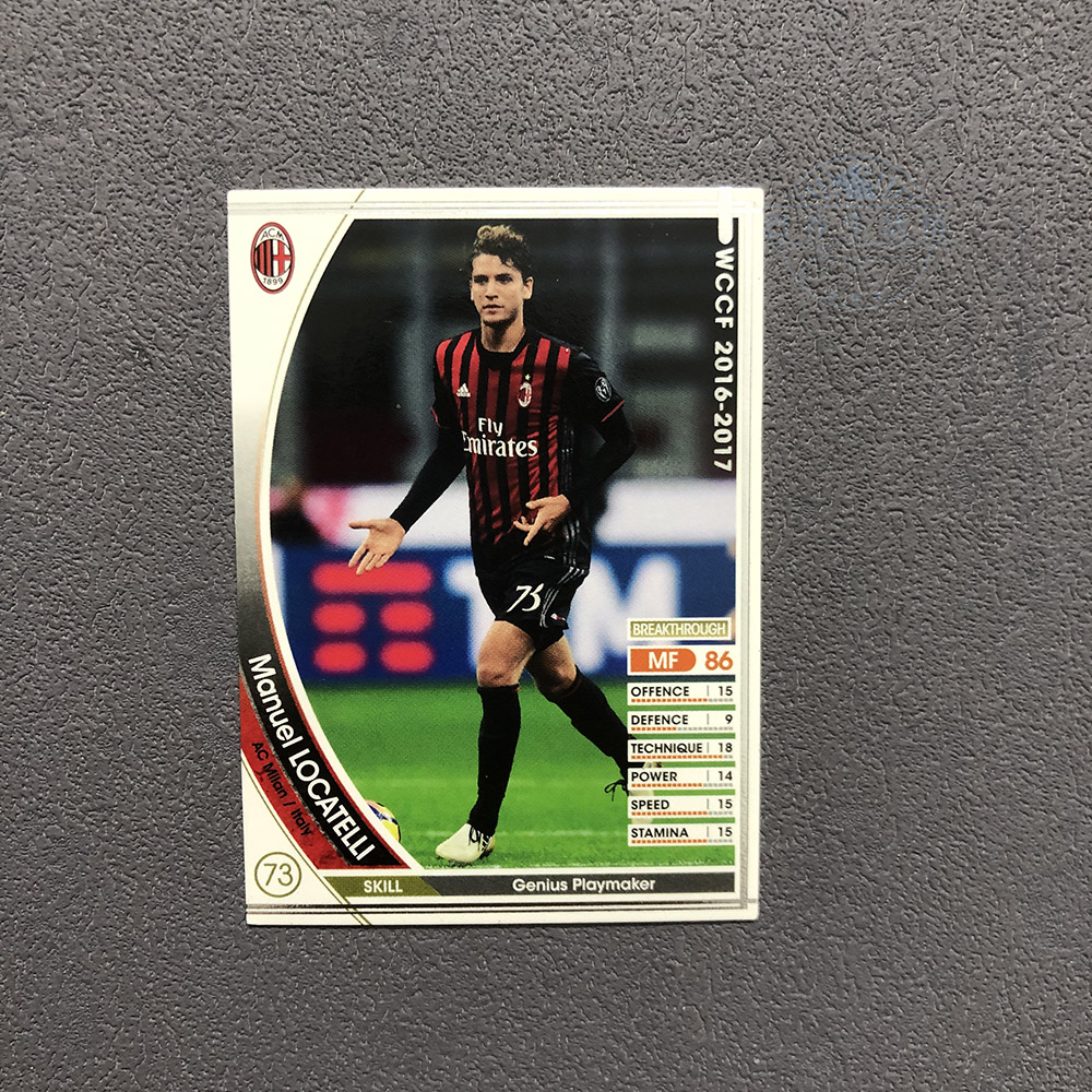 洛卡特利ac米兰panini帕尼尼