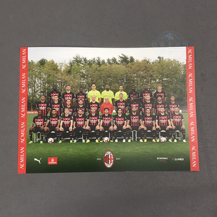 ac米兰2022全家福2023官方明信片球星卡足球伊布特奥莱托纳利吉鲁